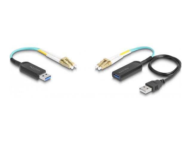 DeLOCK USB-forlængerkabel modtager - op til 100 m, 10 Gbps
