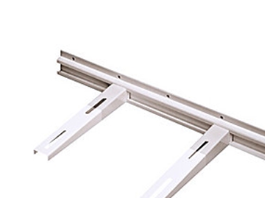 LINE 120 vægkonsol - 120 kg, H: 100 mm, D: 420 mm, L: 800 mm | Ventilation & Klimat - Värmepumpar - Tillbehör till värmepumpar | GameStuff