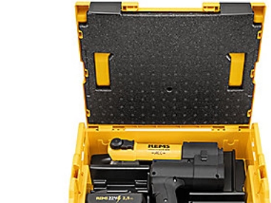 Rems akku-Press E 22V ACC - Inkl. 21,6 Li-Ion Plus 2,5Ah batt., lader i L-Boxx | Verktyg & Verkstad - Tänger - Crimp- och Ppresstång | GameStuff