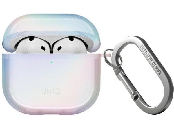 Uniq Hülle Uniq Iridescia Für Airpods 4, Holo Quartz