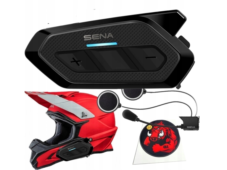 SENA mesh handsfree headset Spider RT1, dosah 2 km