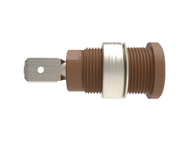 Schützinger DI SEB 7080 Ni / BR Säkerhetsinbyggnadsmuff rak Brun 1 del | EL Artiklar - Verktyg för EL - Laboratoriemätningsutrustning | GameStuff