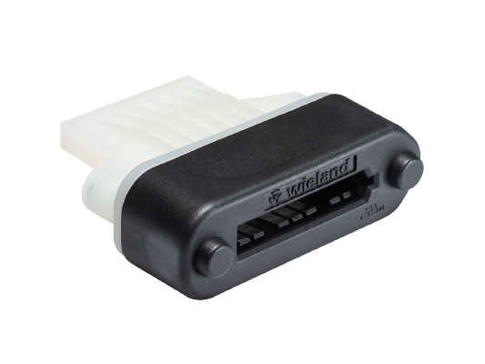 Wieland Electric Podis 7G4, Kabelcover, Sort, 38 G, 10 Stk, 128 Mm, 135 Mm