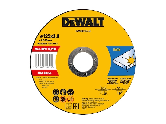 Dewalt Dwa4522sia-Ae Trennscheibe 1 Stück