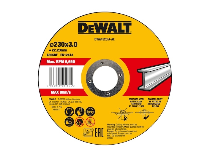 Dewalt Dwa4525ia-Ae Trennscheibe 1 Stück