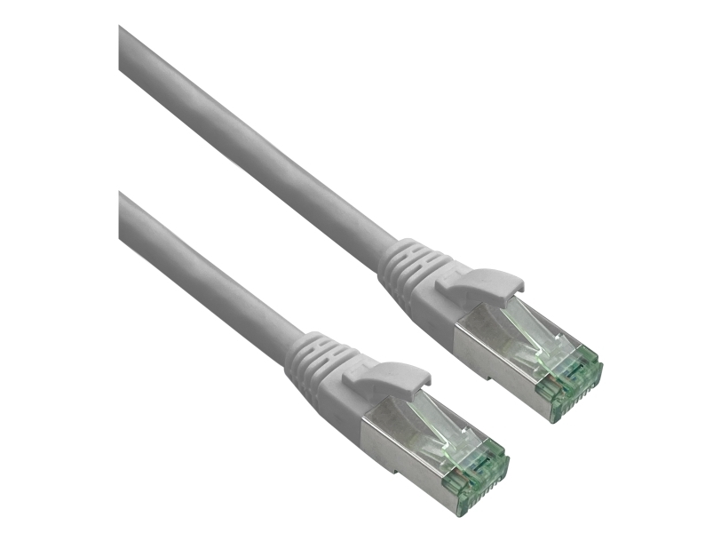 Helos 363686, 15 M, Cat7, S/Ftp (S-Stp), Rj-45, Rj-45, Grau