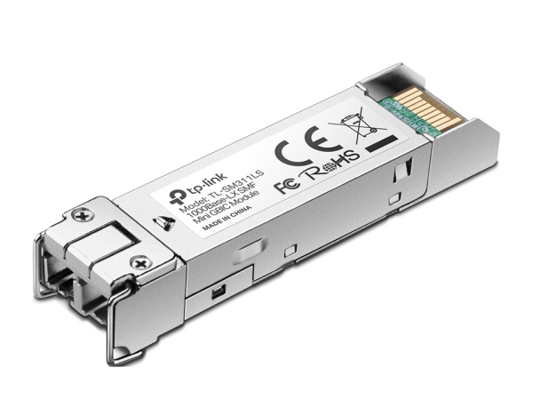 Tp-Link Tl-Sm311ls, Fiberoptisk, 1250 Mbit/S, Mini-Gbic/Sfp, Lc (Upc), 9/125 Μm, 10000 M
