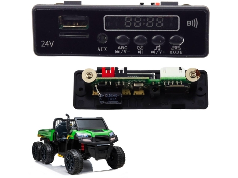 Musikpanel 24V - A730-2 | Utomhusleksaker - El & Bensinfordon - Elbilar för barn 12/24V | GameStuff