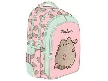 Backpack 27X39x12 1Zam 5Pocket Pusheen Pink Fol