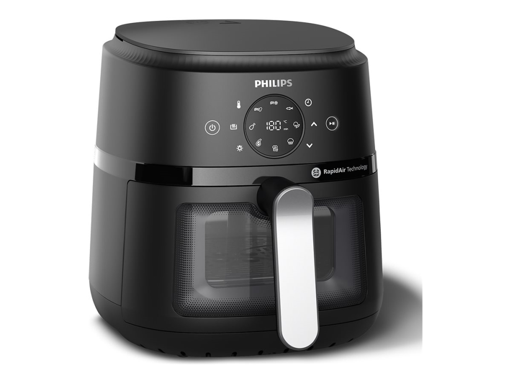 Philips 2000 Series NA221 - Varmluftsfritös - 4.2 liter - 1.5 kW - svart/silver | Köksapparater - Köksmaskiner - Airfryer | GameStuff