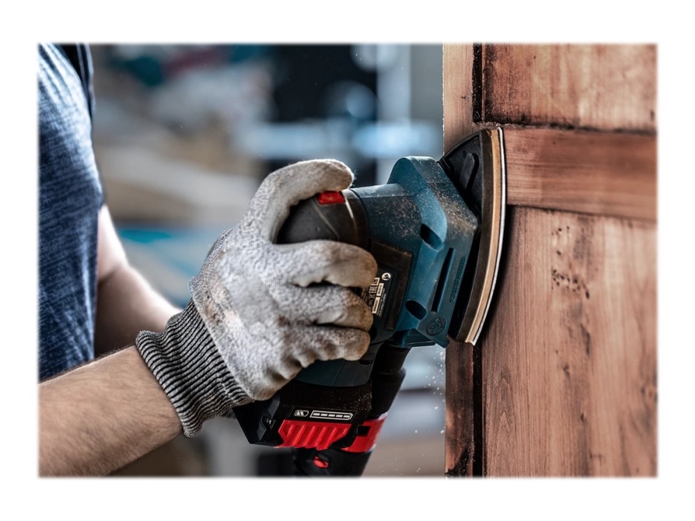 Bosch Expert M480 Net - Sandpapirsark - for plastik, blødtræ, hardwood, fineret træ, gipsplade, mal på træ - 10 stykker - rektangulær - kornstørrelse: P320 - 80 mm x 133 mm