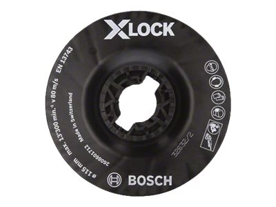 Bosch 2 608 601 712, Stützpolster, Bosch, 11,5 Cm, Schwarz, 13300 Rpm, Kunststoff