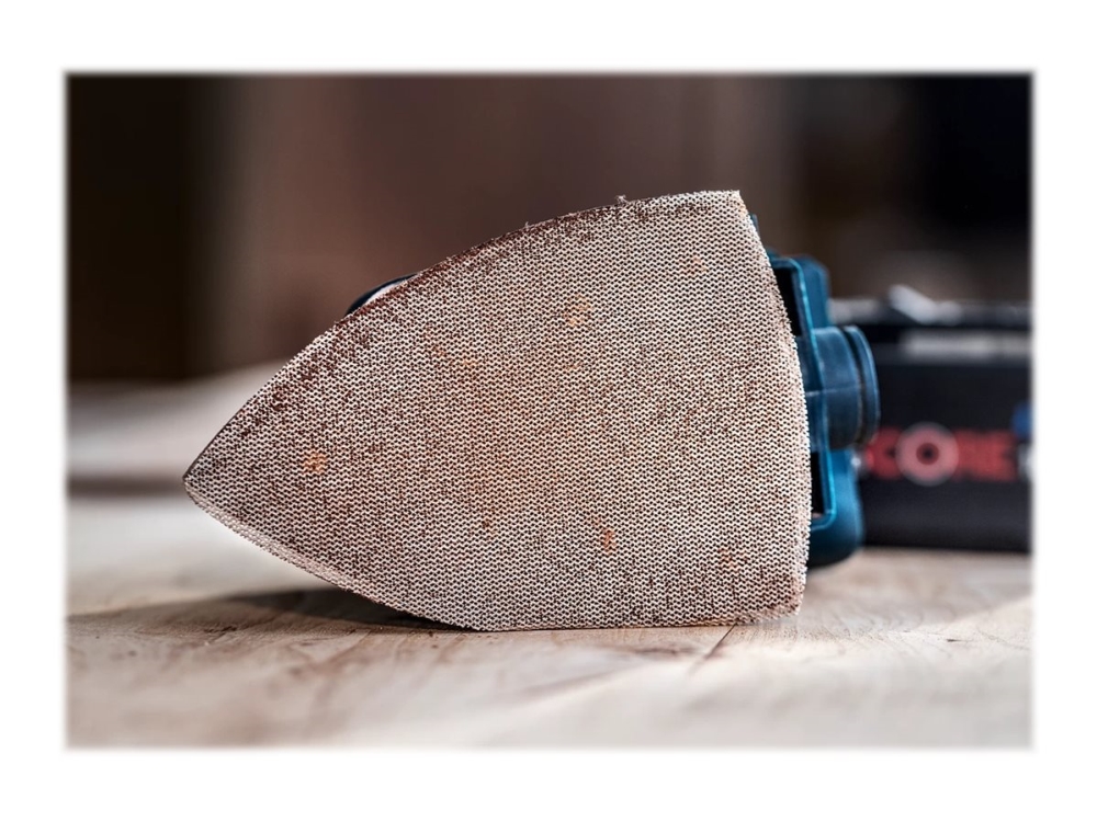 Bosch Expert M480 Net - Sandpapirsark - for plastik, hardwood, fineret træ, gipsplade, mal på træ - 10 stykker - kornstørrelse: P180 - 100 mm x 150 mm