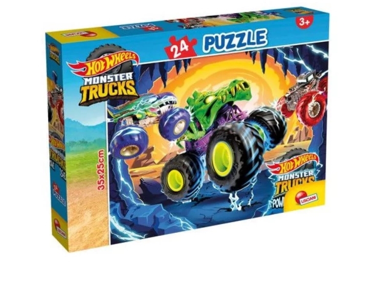 LISCIANI HOT WHEELS M-PLUS PUZZLE 24 EL.