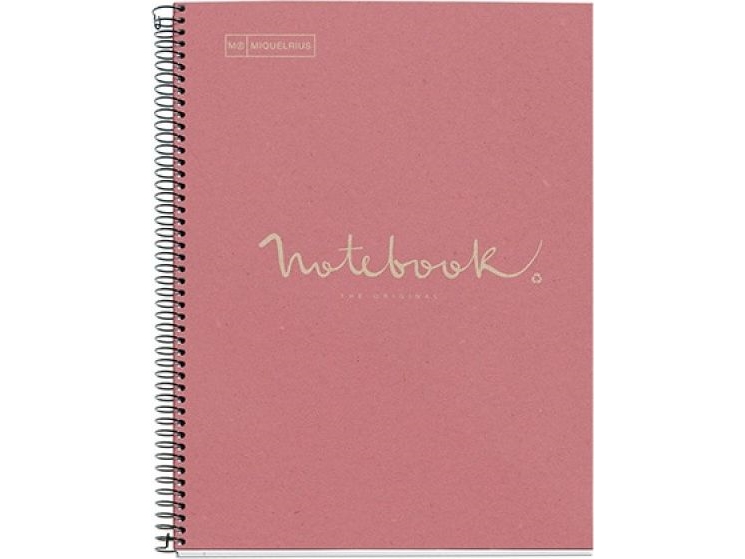 Miquelrius Eco Emotions 1 Kariertes Notizbuch Din A4 Innenrand (A609322)