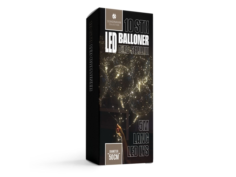 LED Balloner - 10er Pack