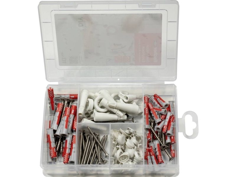 Fischer 577062 Easydiy Easyhook Sortimentsboks Til Dyvler 113 Stk