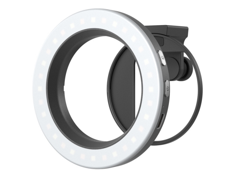 SmallRig 5203, Selfie-lampa, Svart, Vit, Akrylnitrilbutadienstyren (ABS), Gjuten aluminium, Polykarbonat, Universal, Batteri, Inbyggt batteri | Belysning - Annan belysning - Ficklampa | GameStuff