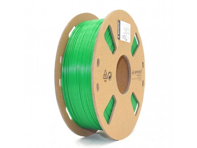Gembird - Grün - 1Kg - Rad - Petg-Filament (3D)