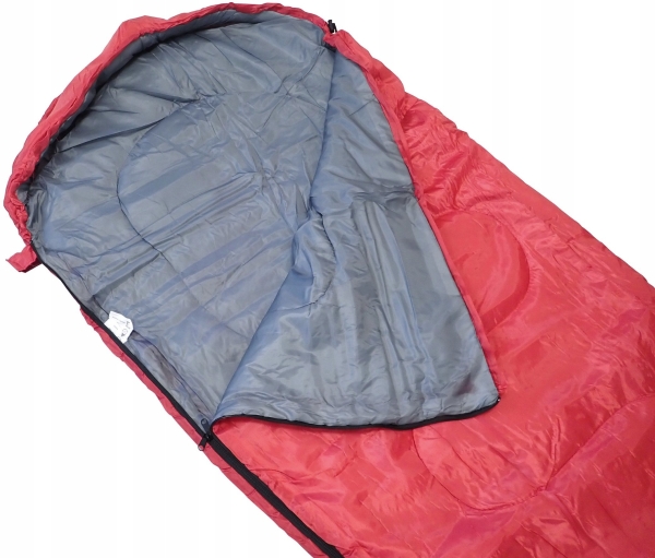 Lätt vandrings-/camping sovsäck KUBISPORT 210 cm röd Mumia | Utomhus - Camping - Sovsäckar / Mats | GameStuff