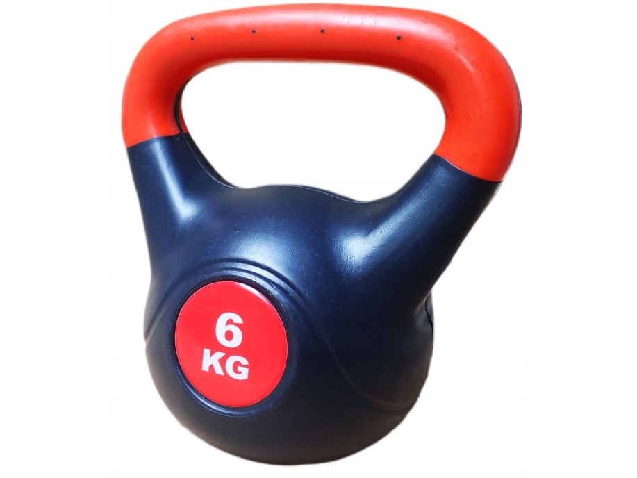 Kettlebell/vægtkugle KUBISPORT 6 kg