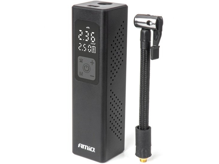 Fahrzeugkompressor Mit Led-Anzeige 12V 100W Amio-04376