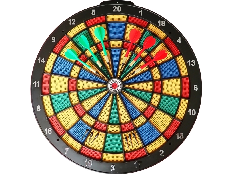 Gazelo dartset Soft Perforerad 45 cm KUBISPORT | Leksaker - Spel - Klassiska brädspel | GameStuff