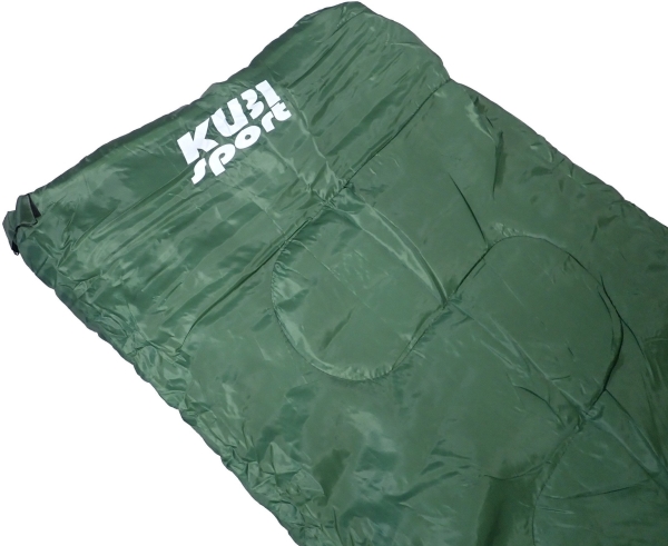 Turistsovpåse camping varm lätt sval KUBISPORT 190x75 cm | Utomhus - Camping - Sovsäckar / Mats | GameStuff