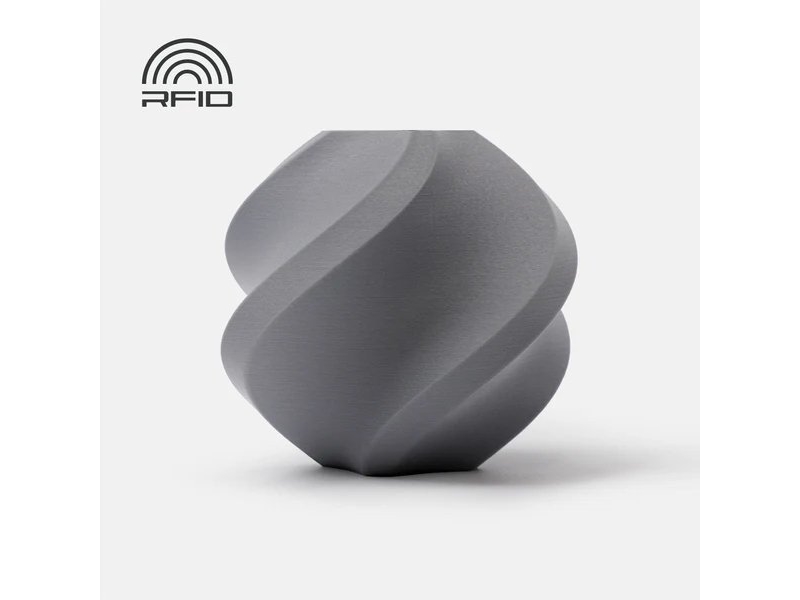 Filament Bambu Lab Pla Matte 1,75Mm 1Kg - W Ie Z Wielorazową Szpulą - Ash Grey}