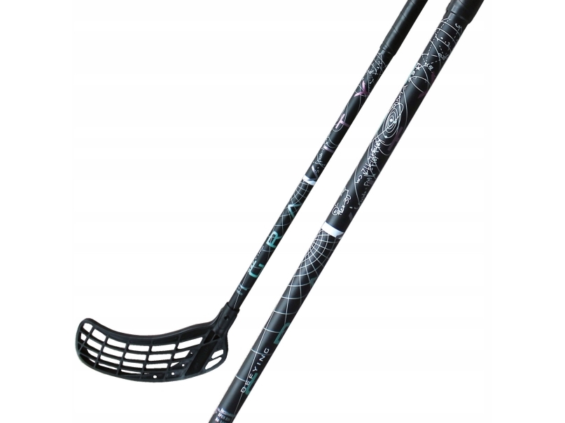Unihockey-stav Round Left Gravity iFF 32 Solid Durable KUBISPORT 100 cm