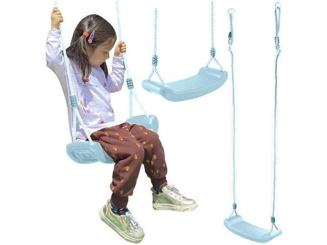 Plastik gyngesæde – blå 25446