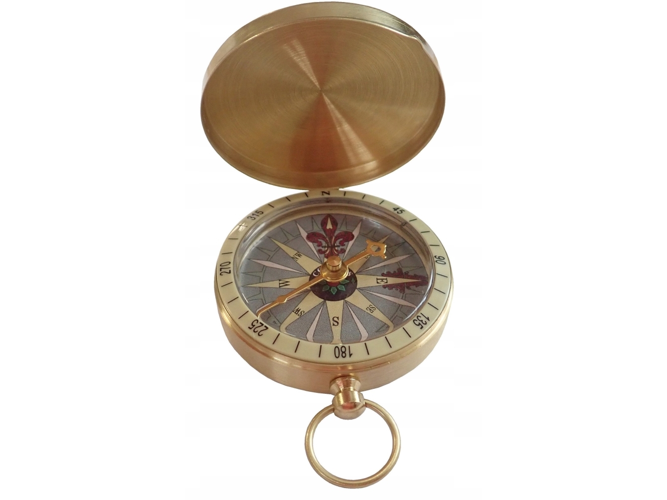 Klassisk stort kompas i metalhus Klassisk KUBISPORT