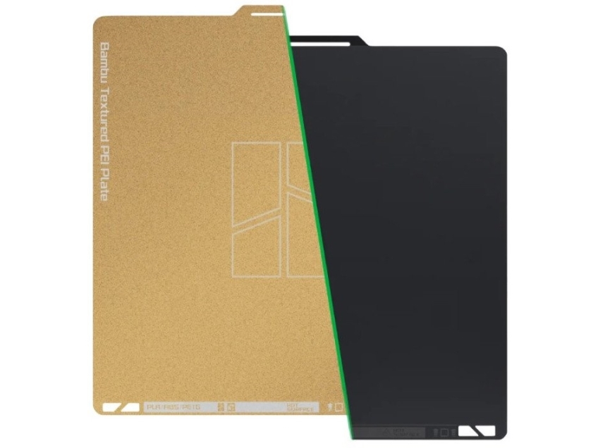 Bambulab Bambu Dual-Texture Pei – Beidseitige Magnetische Auflage – Serie X1, P1 Und A1