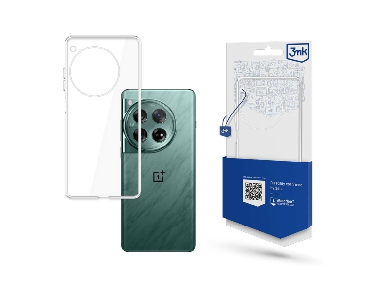 3Mk Dėklas Telefonui Skaidrus Oneplus 12 - Dėklas Telefonui Skaidrus