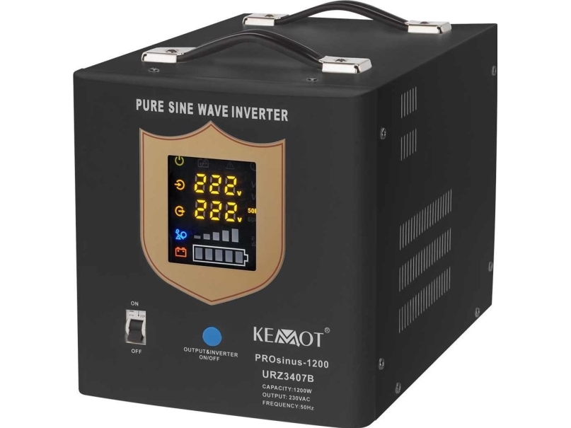 Unterbrechungsfreie Stromversorgung 1200W 12V/230Vac Kemot Prosinus-1200