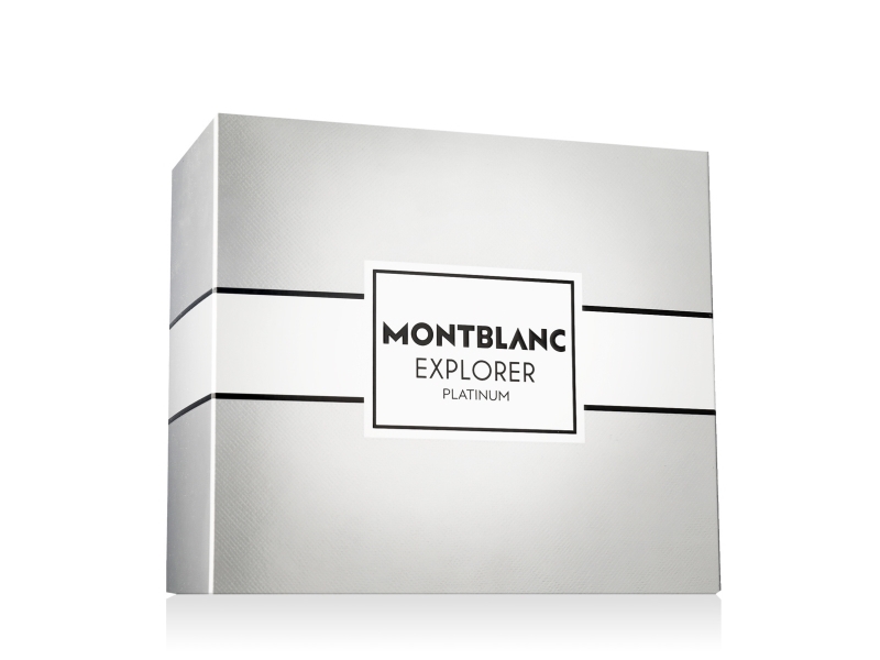Montblanc Explorer Platinum Edp 60 Ml + Sg For Body & Hair 100 Ml (Man)