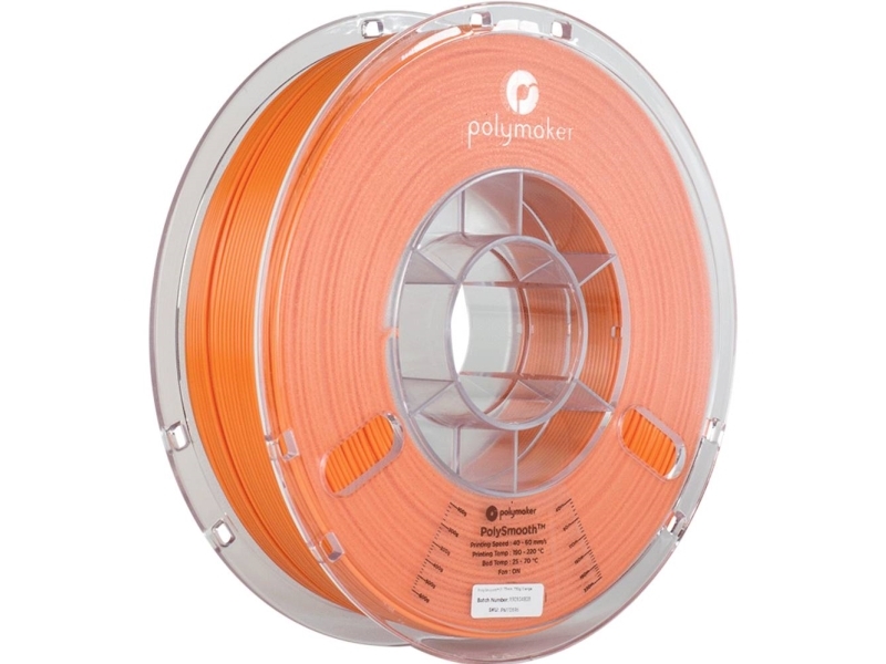 Polymaker Filament Polysmooth Pvb 1,75Mm, 0,75Kg - Orange}