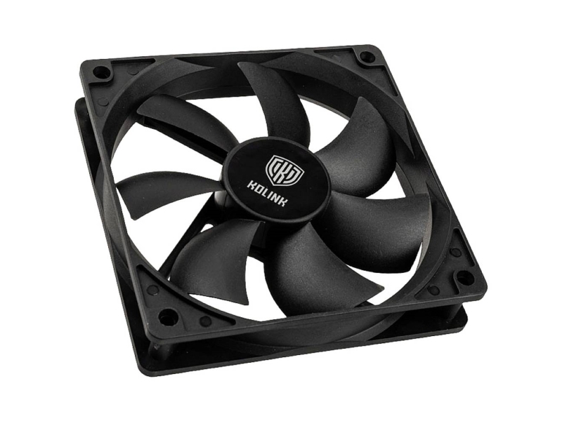 Kolink Classic Hdb, Ventilator, 12 Cm, 1500 Rpm, 52,15 Kubikfod/Min., Sort