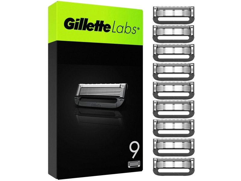 Rakblad Labs 9st | Hårvård - Skägg- / Hårtrimmer - Skär för rakapparater | GameStuff