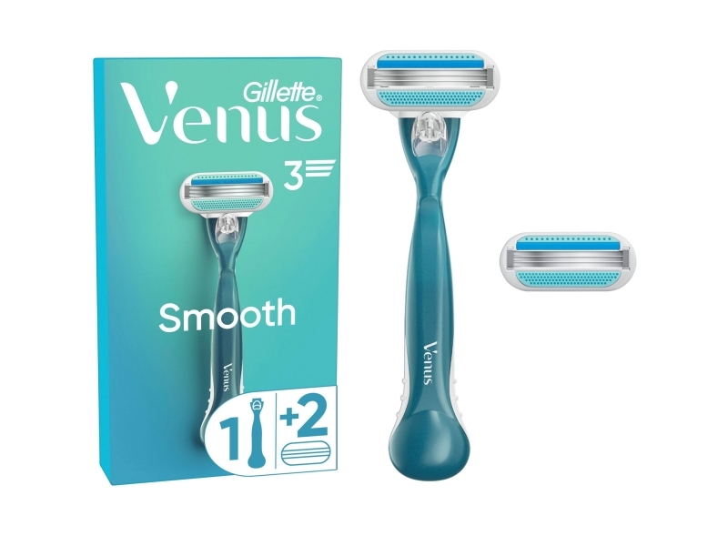 Rakhyvel Smooth + 2st rakblad | Hårvård - Skägg- / Hårtrimmer - Skär för rakapparater | GameStuff