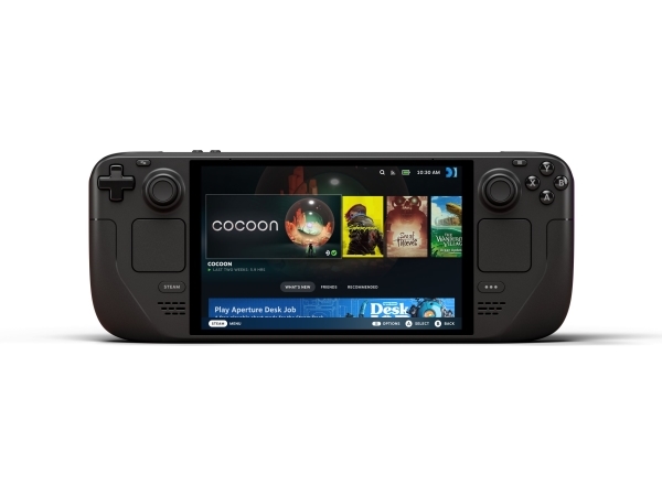 Valve Steam Deck bærbar spilkonsol 18,8 cm (7.4) 512 GB Berøringsskærm Wi-Fi Sort