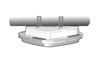Aerohive Marine Grade Metal Hose Strap - Monteringspakke For Netværksudstyr - Pælmonterbar