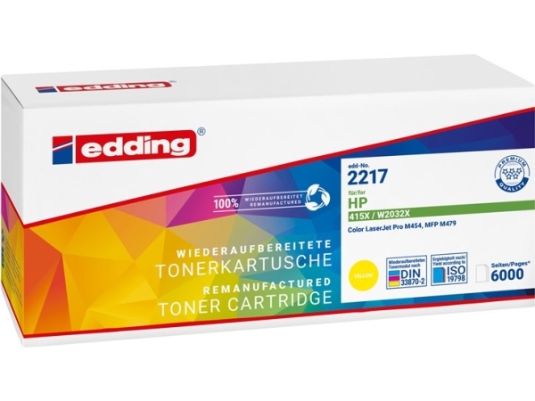 Edding Edd-2217, 6000 Seiten, Gelb, 1 Stück(E)