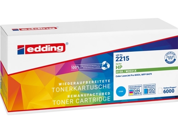 Edding Edd-2215, 6000 Seiten, Cyan, 1 Stück(E)