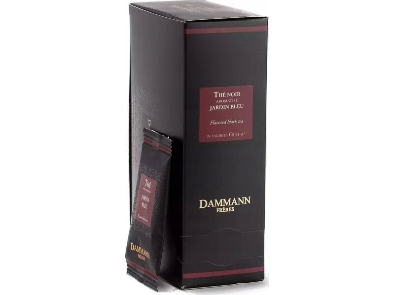 Juodas Tea Dammann Frères Jardin Bleu, 24 Pcs.