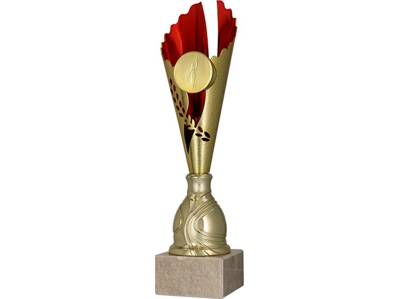 Victoria Sport Gold-Roter Kunststoffbecher