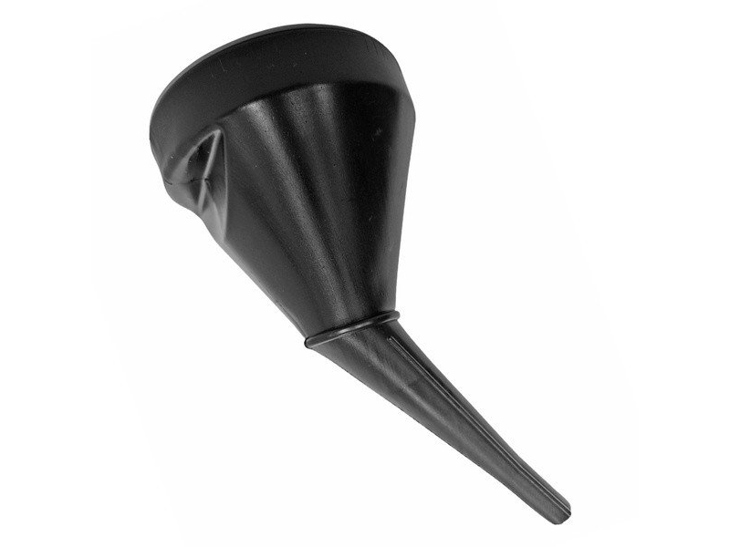 Universal skrå plasttragt til flydende benzin 14 cm AMIO-04054