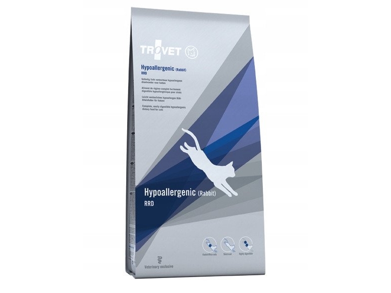 TROVET Hypoallergenic RRD med kanin - tørfoder til kattekillinger - 2,5 kg