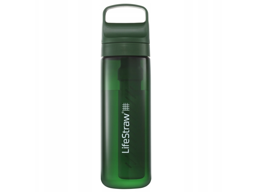 Butelka lifestraw go 2.0 0,65l-terrace green LIFESTRAW | Köksutrustning - Vattenfiltrering - Vattenfiltreringskanna | GameStuff