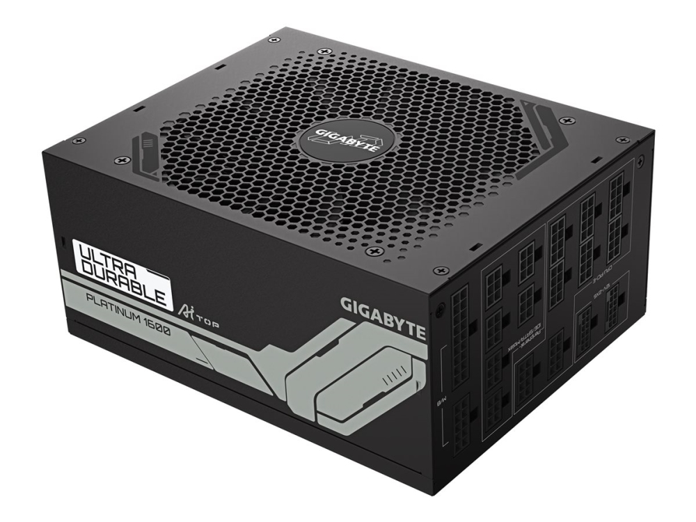 Gigabyte UD1600PM PG5 AI TOP - Nätaggregat (intern) - ATX12V 3.1/ EPS12V - 80 PLUS Platinum - AC 100-240 V - 1600 Watt - aktive PFC | Datortillbehör - Laddare & Batterier - Dator/Server nätaggregat | GameStuff
